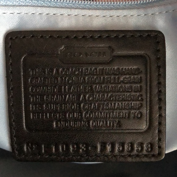 Coach SIS Stitch Patent Framed Shopper - Picture 6 of 7
